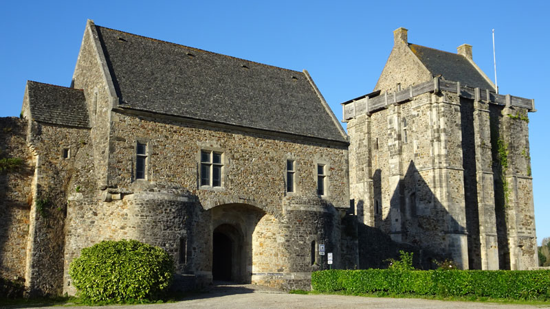Château de Saint-Sauveur-le-Vicomte (Manche)