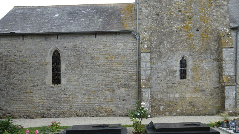 Vierville (Manche) : Eglise Saint-Eloi