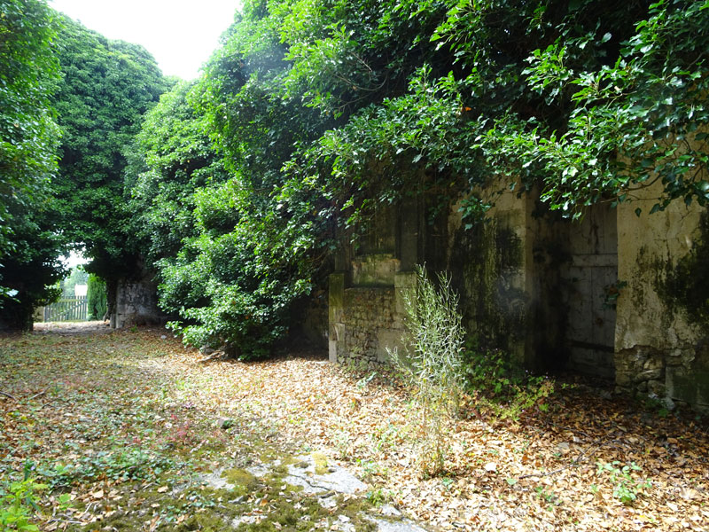 Ecouché : Ruines d'une chapelle au lieu-dit Méheudin