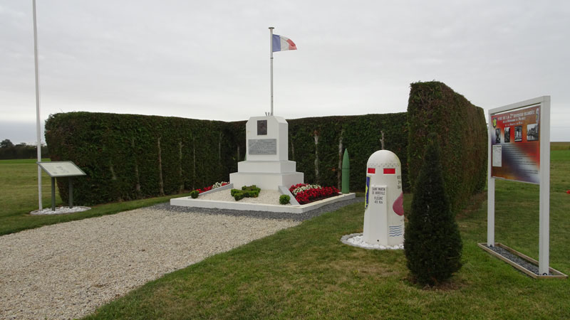 Fleuré : Monument Leclerc