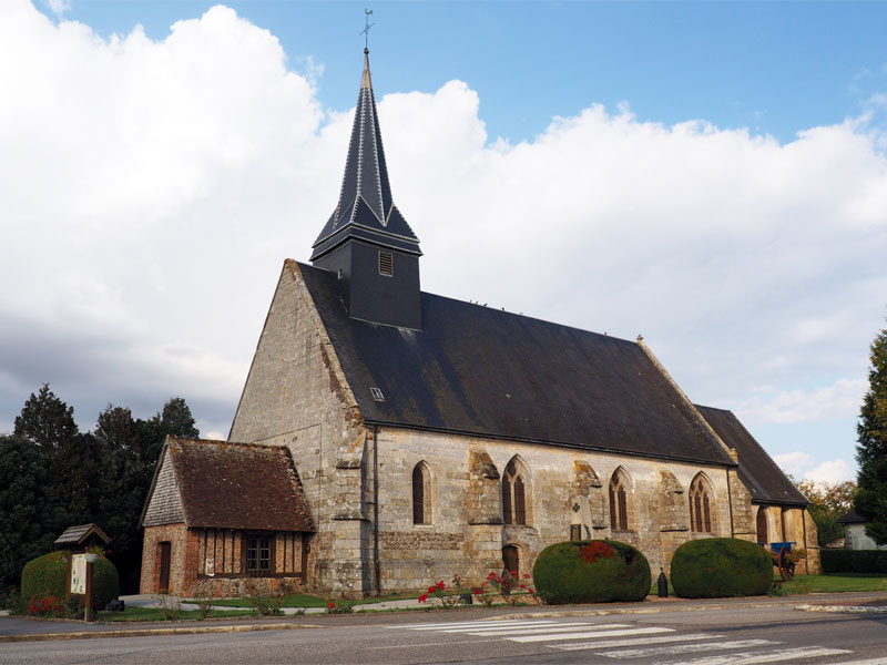 Gauville : Eglise Saint-Aubin