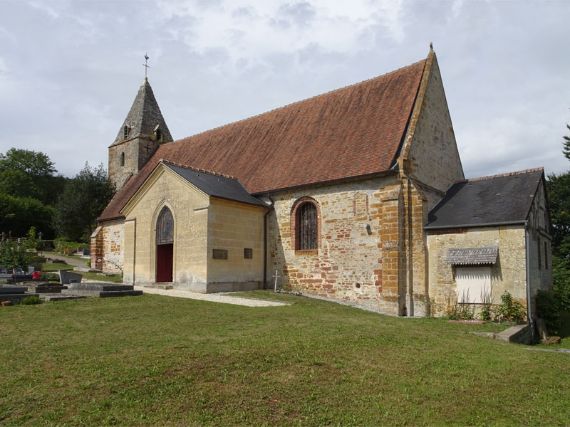 Guerquesalles : Eglise Saint-Germain-l'Auxerrois