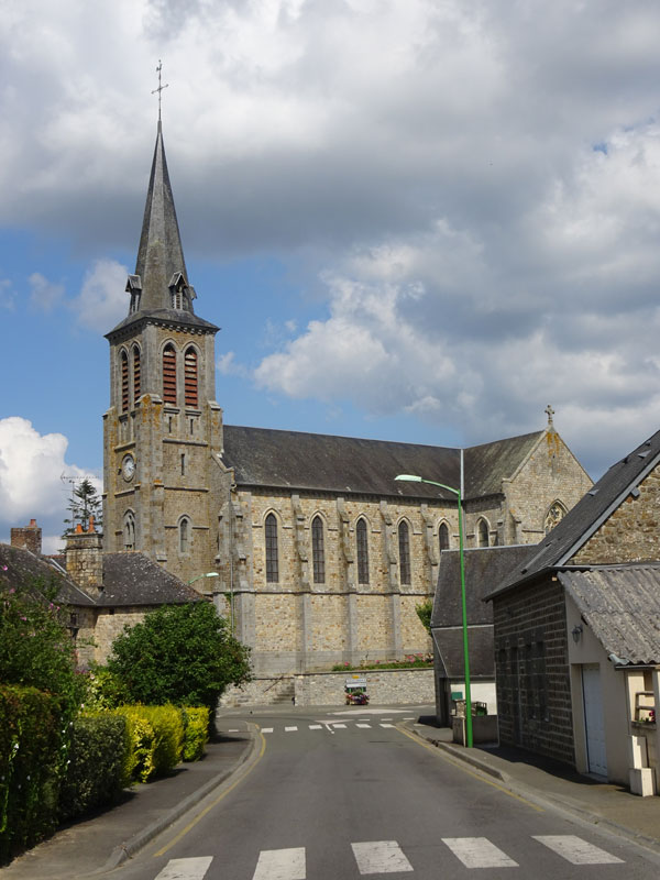 La Baroche-sous-Lucé : Eglise Saint-Martin