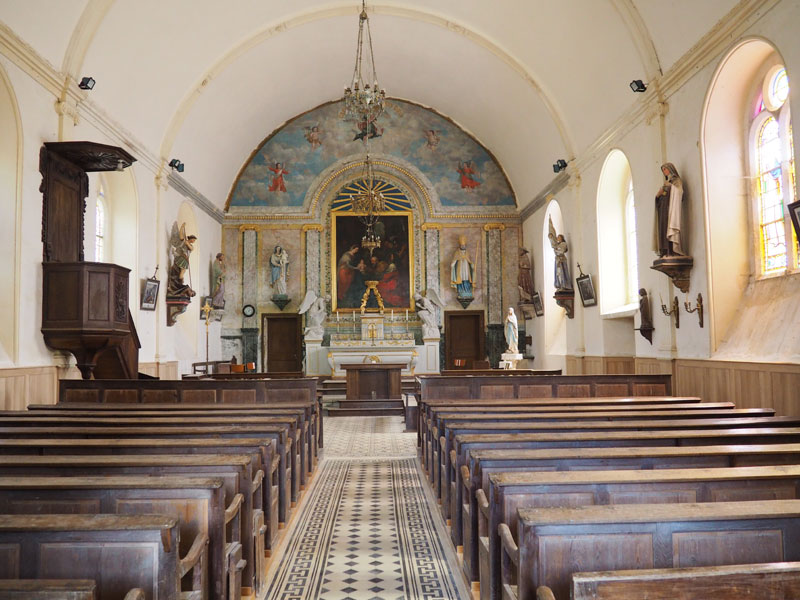 La Lande-Saint-Siméon : Eglise Saint-Siméon