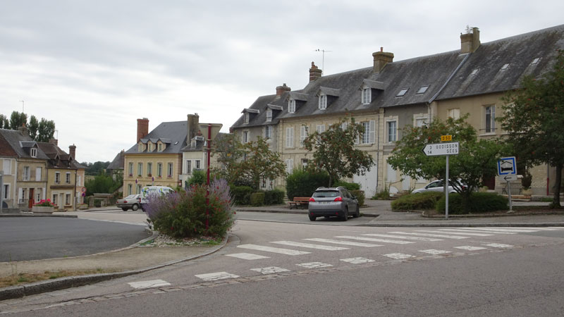Le Merlerault : bourg