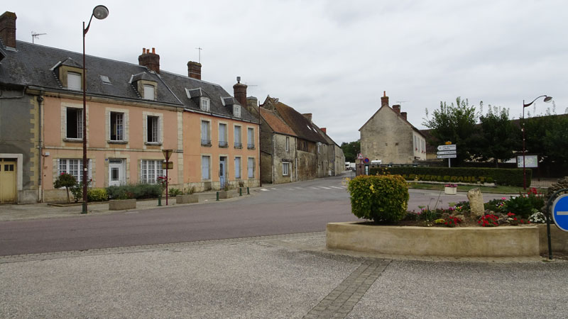Le Merlerault : bourg