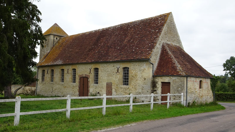Le Pin-au-Haras : Ancienne église Saint-Ouen du Vieux-Pin