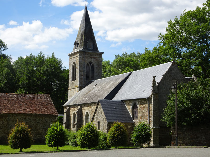 Méhoudin : Eglise Saint-Brice