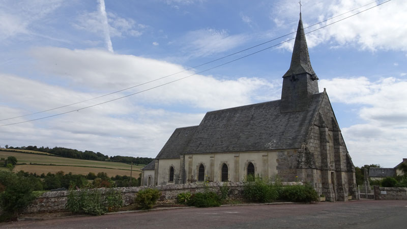 Orville : Eglise Saint-Brice