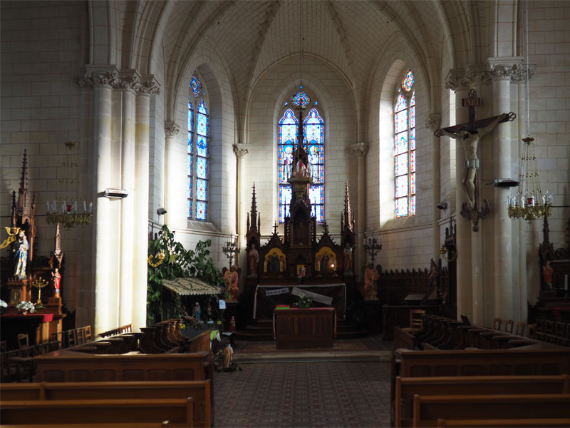 Ronfeugerai : Eglise Saint-Hilaire