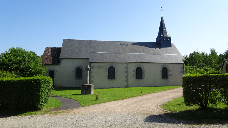 Saint-Gervais-du-Perron : Eglise Saint-Gervais-et-Saint-Protais