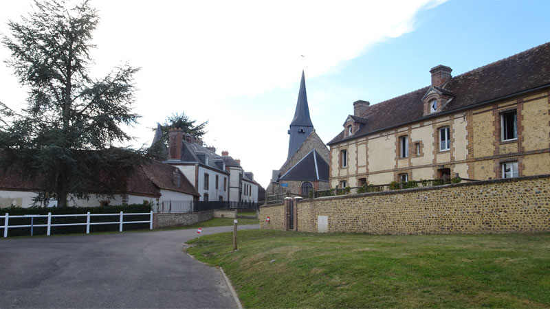 Saint-Nicolas-de-Sommaire : Château, église et presbytère