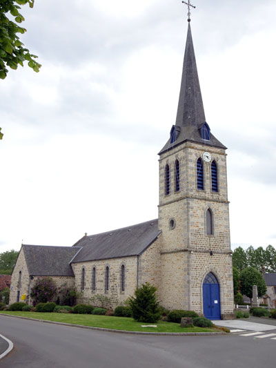 Saint-Patrice-du-Désert : Eglise Saint-Patrice